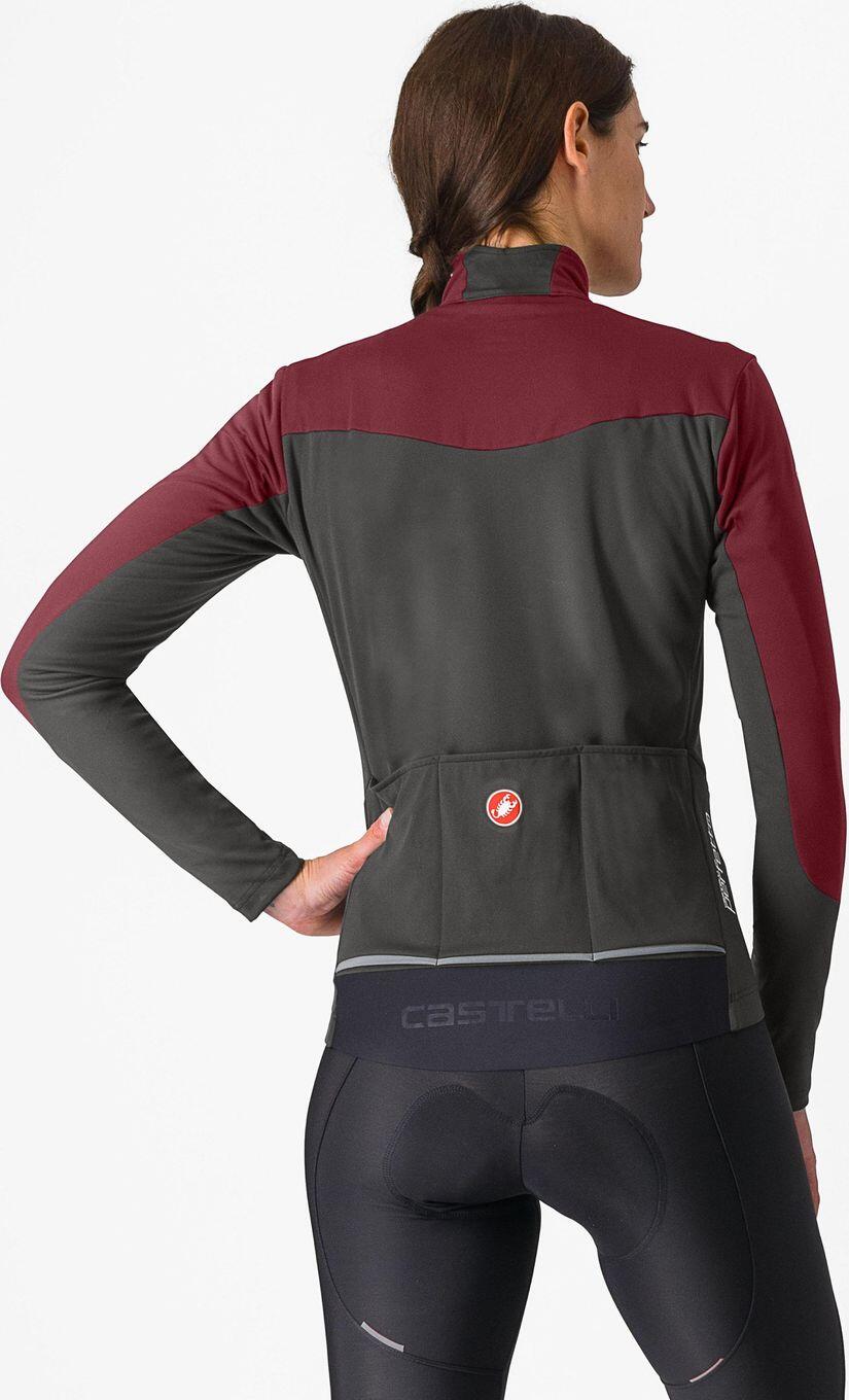 Giacca a maniche lunghe Castelli Perfetto Air Bordeaux Donna 2/2