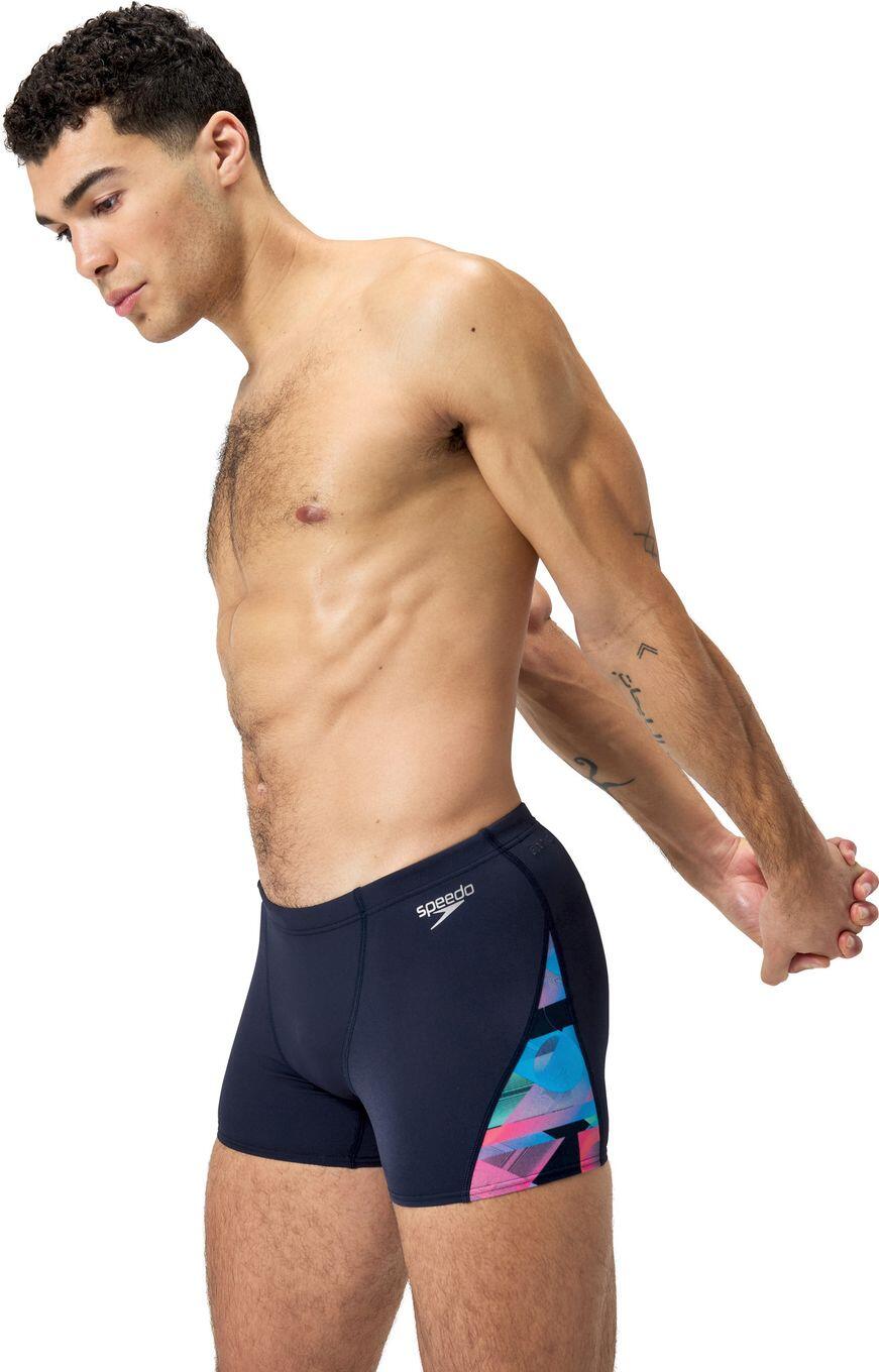 Maillot de bain Speedo Allover Digital V-Cut Bleu 3/7