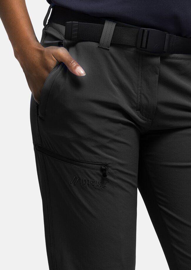 Dames Maier Sports Inara Llim Regular Pants Zwart 4/7