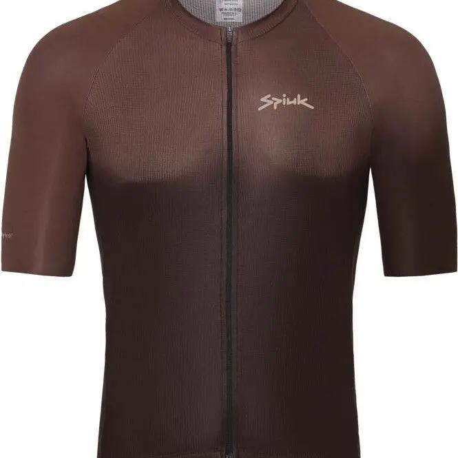 Spiuk Carbonite Brown short sleeve jersey