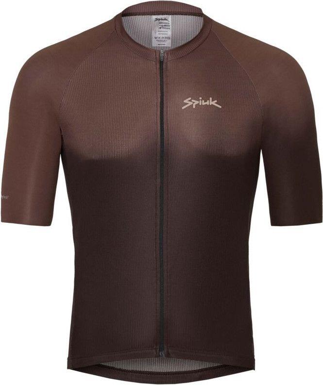 Maillot de manga corta Spiuk Carbonite Marrón 1/4