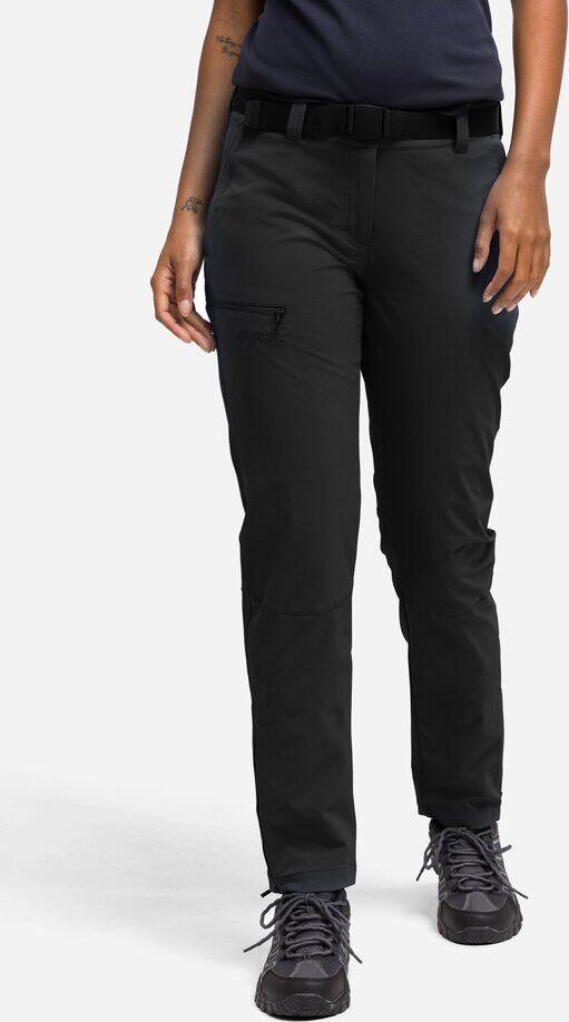 Dames Maier Sports Inara Llim Regular Pants Zwart 6/7