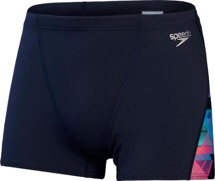 Speedo Allover Digitaal V-Zwempak Blauw