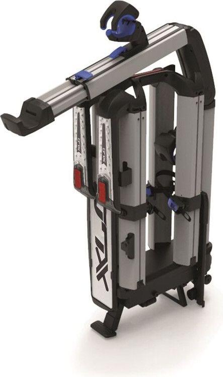 XLC VC-C07 Almada Work-E Xtra Led opvouwbare 2-fietsendrager op kogelkoppeling 3/5