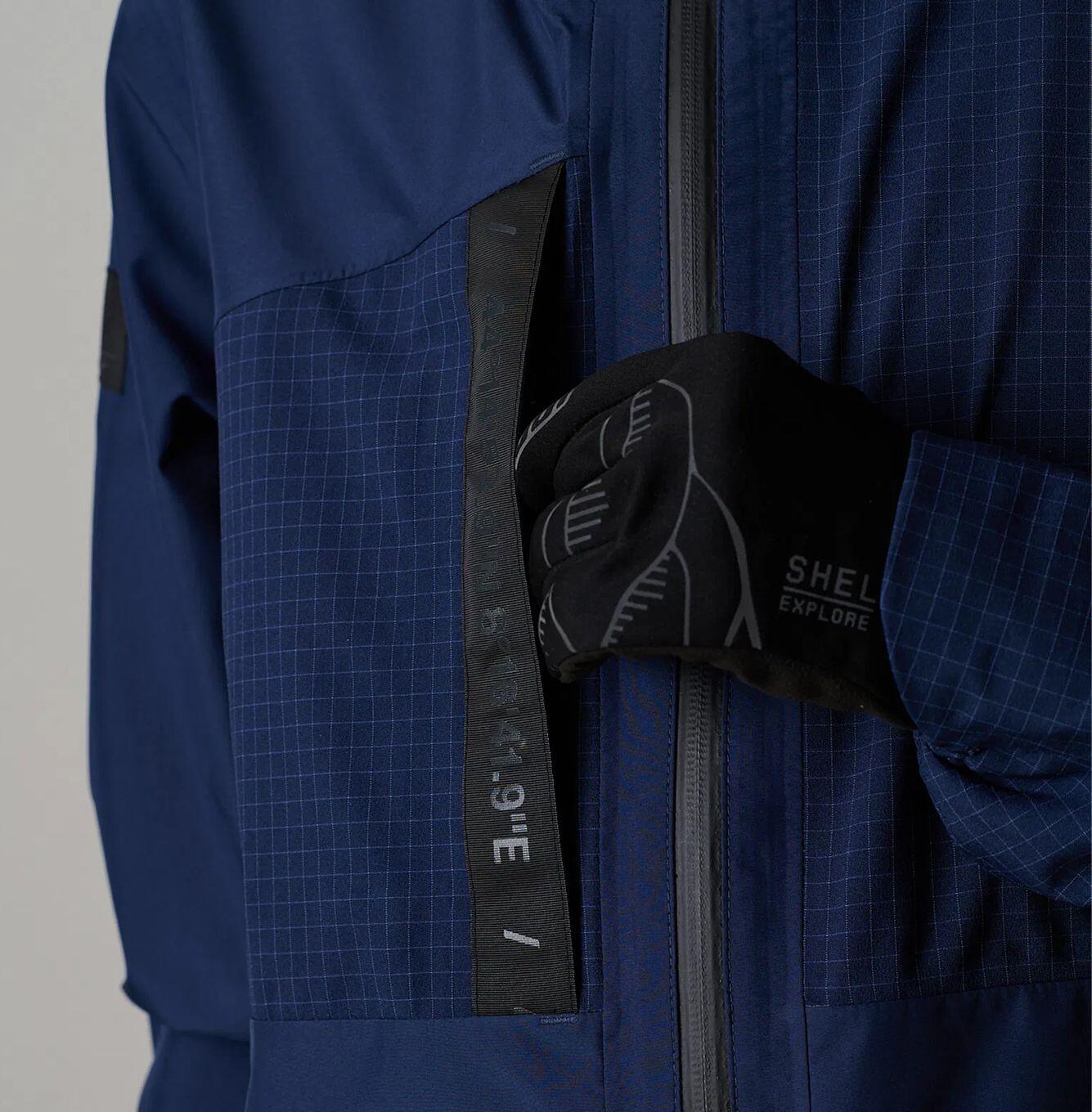 ION Shelter 3L Giacca MTB Blu Unisex 6/7