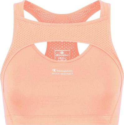 Shock absorber crop top evo – sportbeha, rose, xs