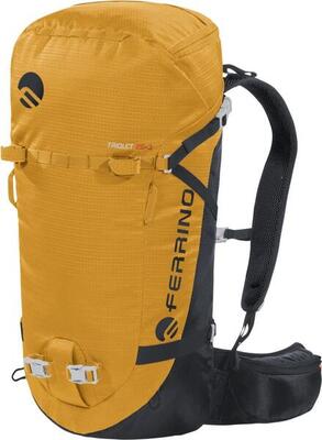 Ferrino triolet 25+3l mountaineering rugzak geel