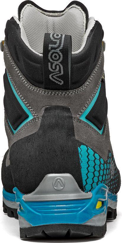 Zapatillas de senderismo para mujer Asolo Freney Evo Mid LTH GV Gris/Azul 3/7