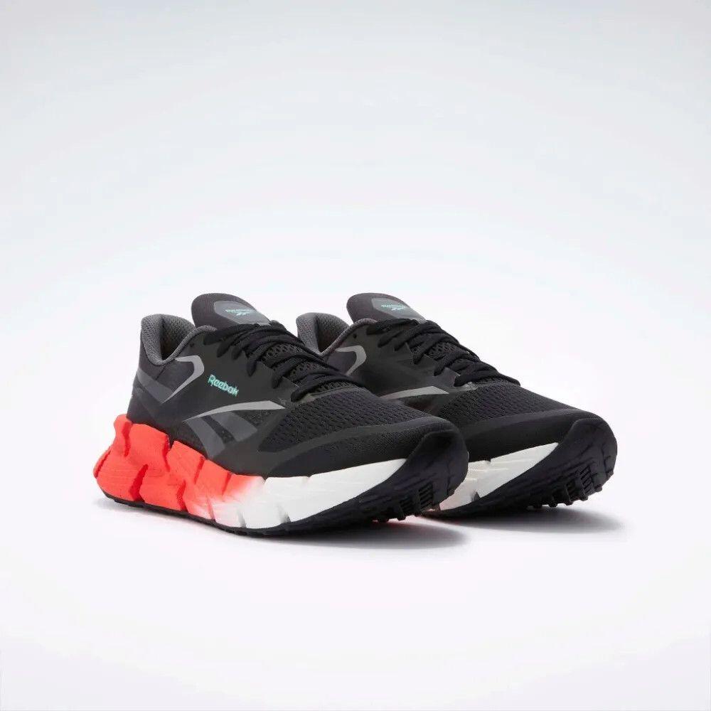 Reebok Floatzig 1 Running Shoes Black Red Men's 2/7