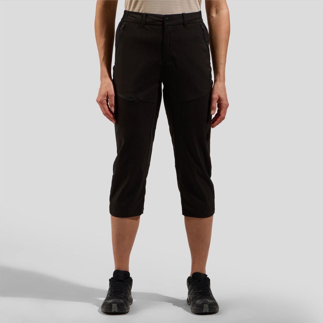 Pantalon de Randonnée Femme Odlo 3/4 Ascent Light Noir 3/7