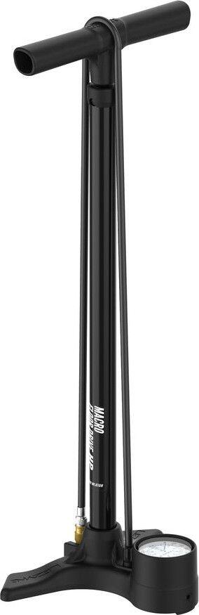 Bomba de pé Lezyne Macro Drive Floor ABS Flip Chuck Preto 1/4