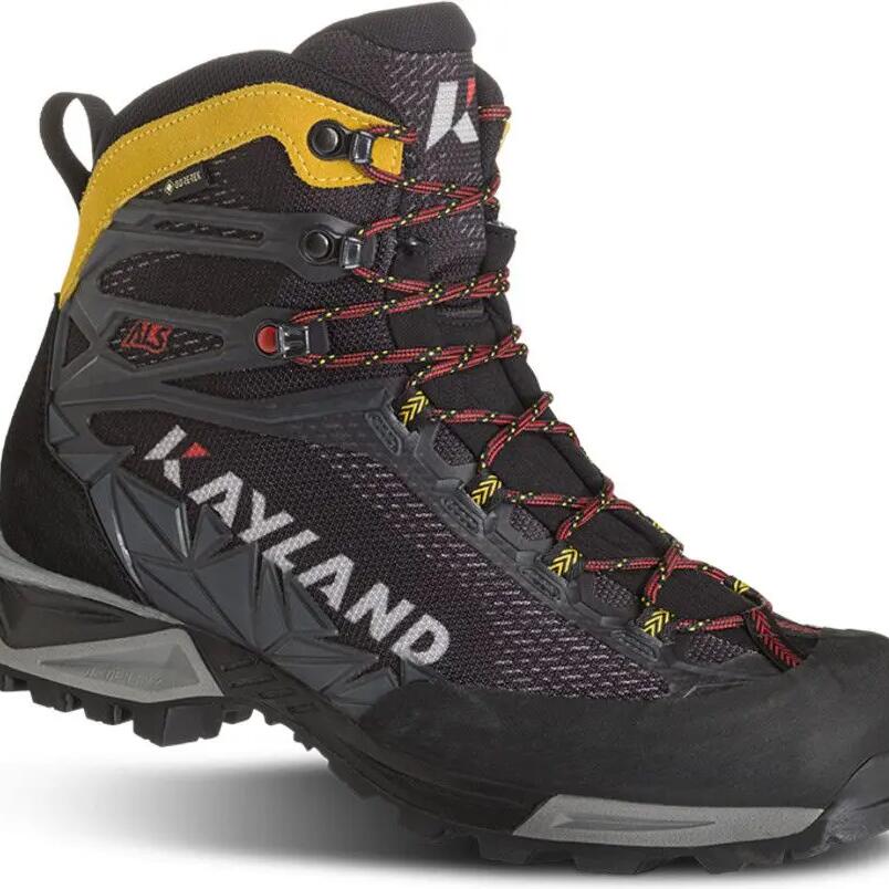 Kayland Rocket Gore-Tex Hiking Shoes Black/Yellow