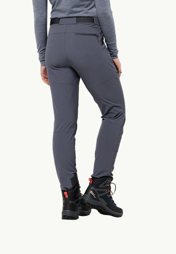 Dames Jack Wolfskin Ziegspitz Broek Grijs 2/7