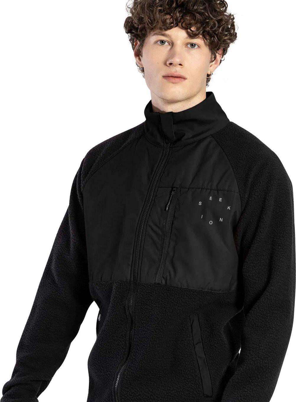 Veste Polaire VTT Seek Amp HD Noir Homme 3/3