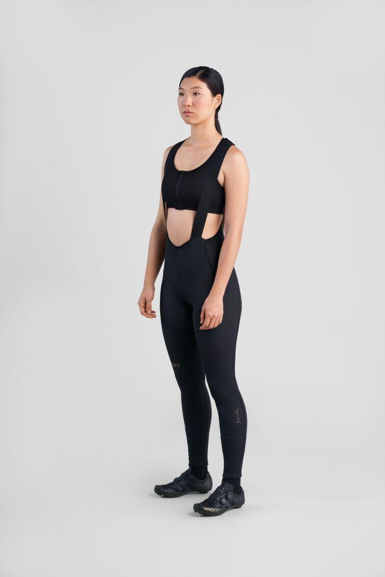 Spiuk A/B Culotte Culote Mujer Profit Cold&Rain Negro 3/5