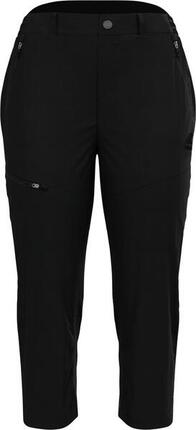 Pantalon de Randonnée Femme Odlo 3/4 Ascent Light Noir