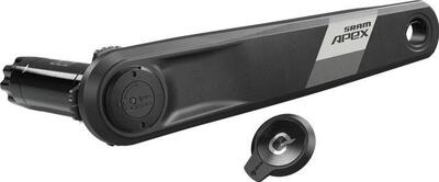 Manovella sinistra con sensore di potenza Sram Apex AXS DUB Wide Nero