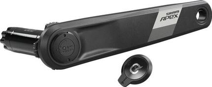 Manivela izquierda con sensor de potencia Sram Apex AXS DUB Wide Negro