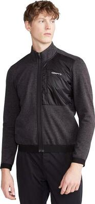 Craft adv gravel subz knit jacket black