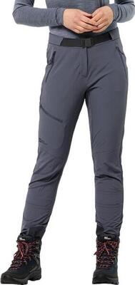 Dames jack wolfskin ziegspitz broek grijs