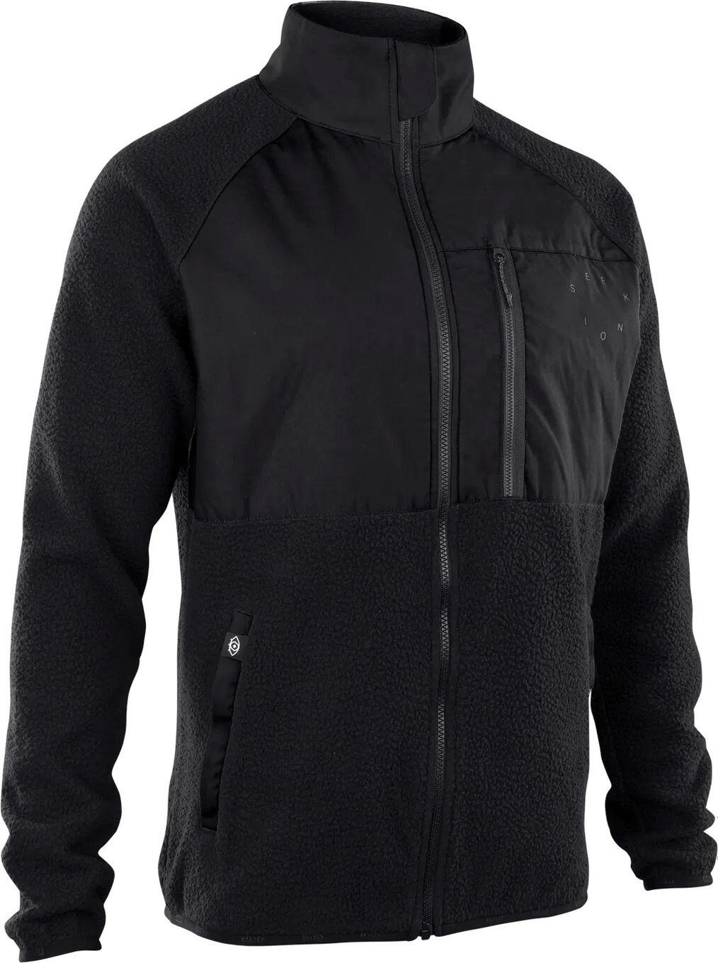 Veste Polaire VTT Seek Amp HD Noir Homme 1/3
