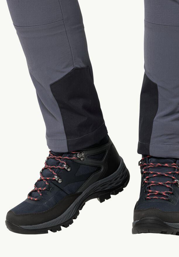 Dames Jack Wolfskin Ziegspitz Broek Grijs 6/7