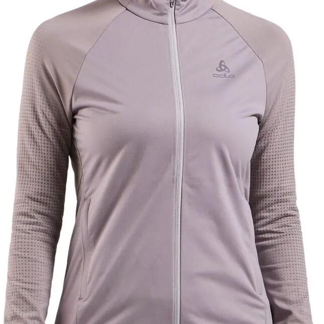 Odlo Zeroweight Warm 2.0 Grey Women's Hybrid Running Jacket
