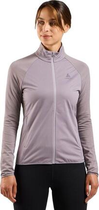 Odlo Zeroweight Warm 2.0 Damen Hybrid-Laufjacke beige