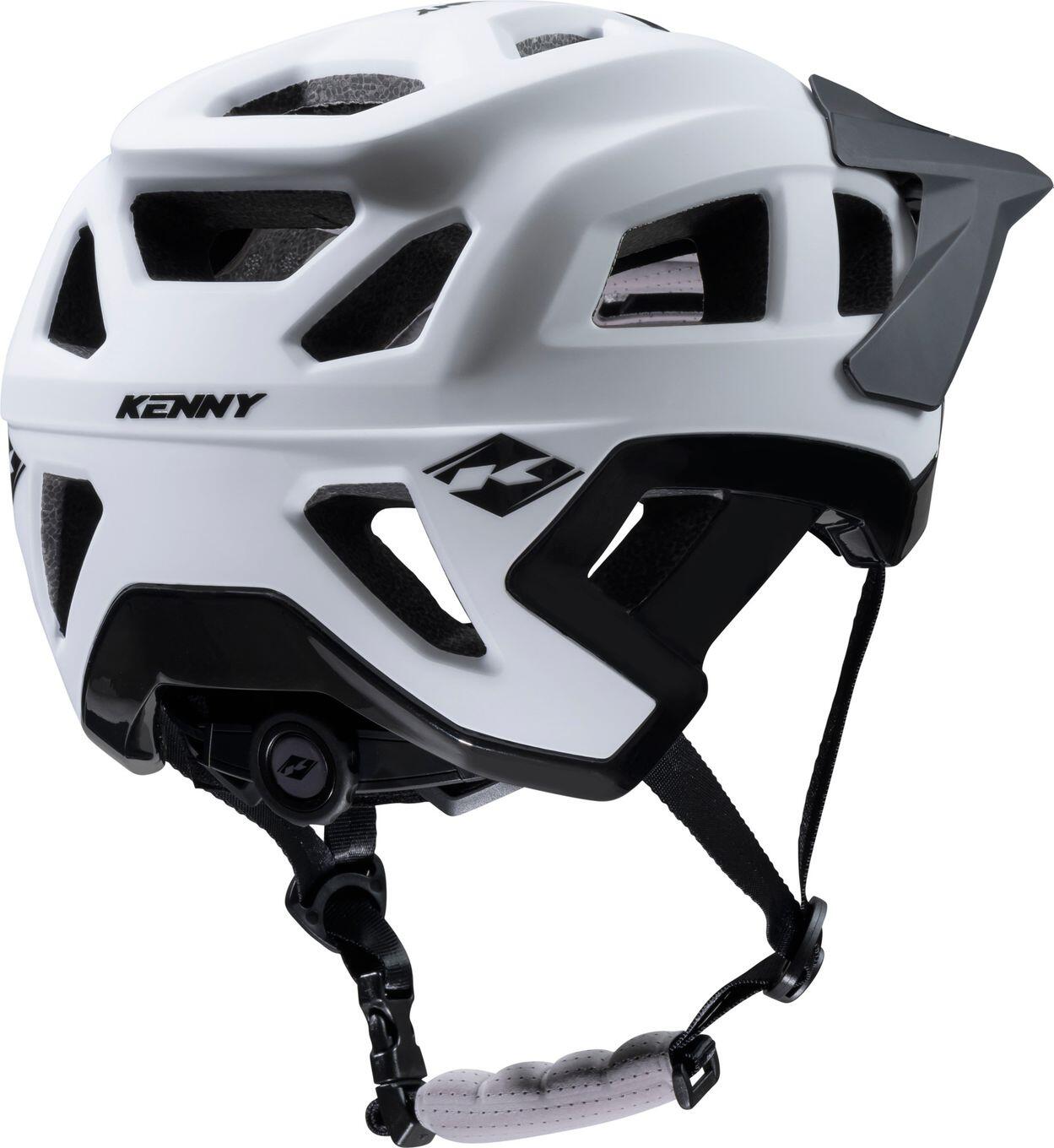 Casque VTT Kenny Buddy Blanc 4/4