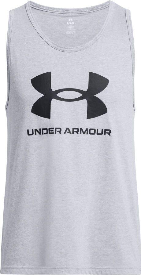 Débardeur Under Armour Sportstyle Logo Gris Homme 2/6