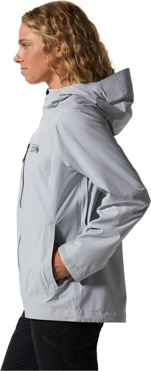 Casaco Ozonic Stretch para mulher Mountain Hardwear Cinzento 3/7