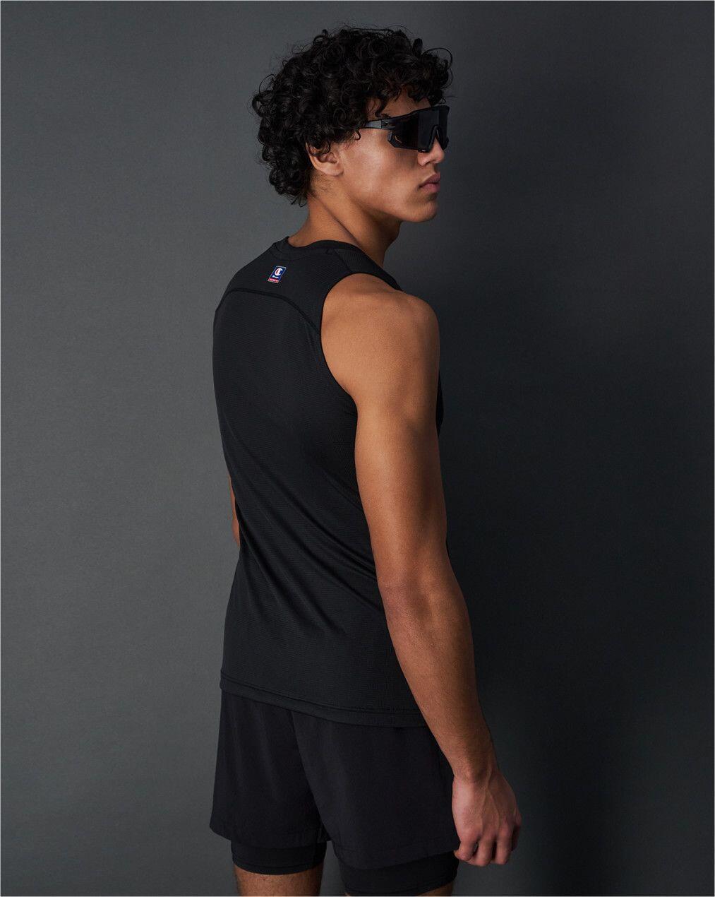 Camiseta de Tirantes Champion Legacy Negra 3/5