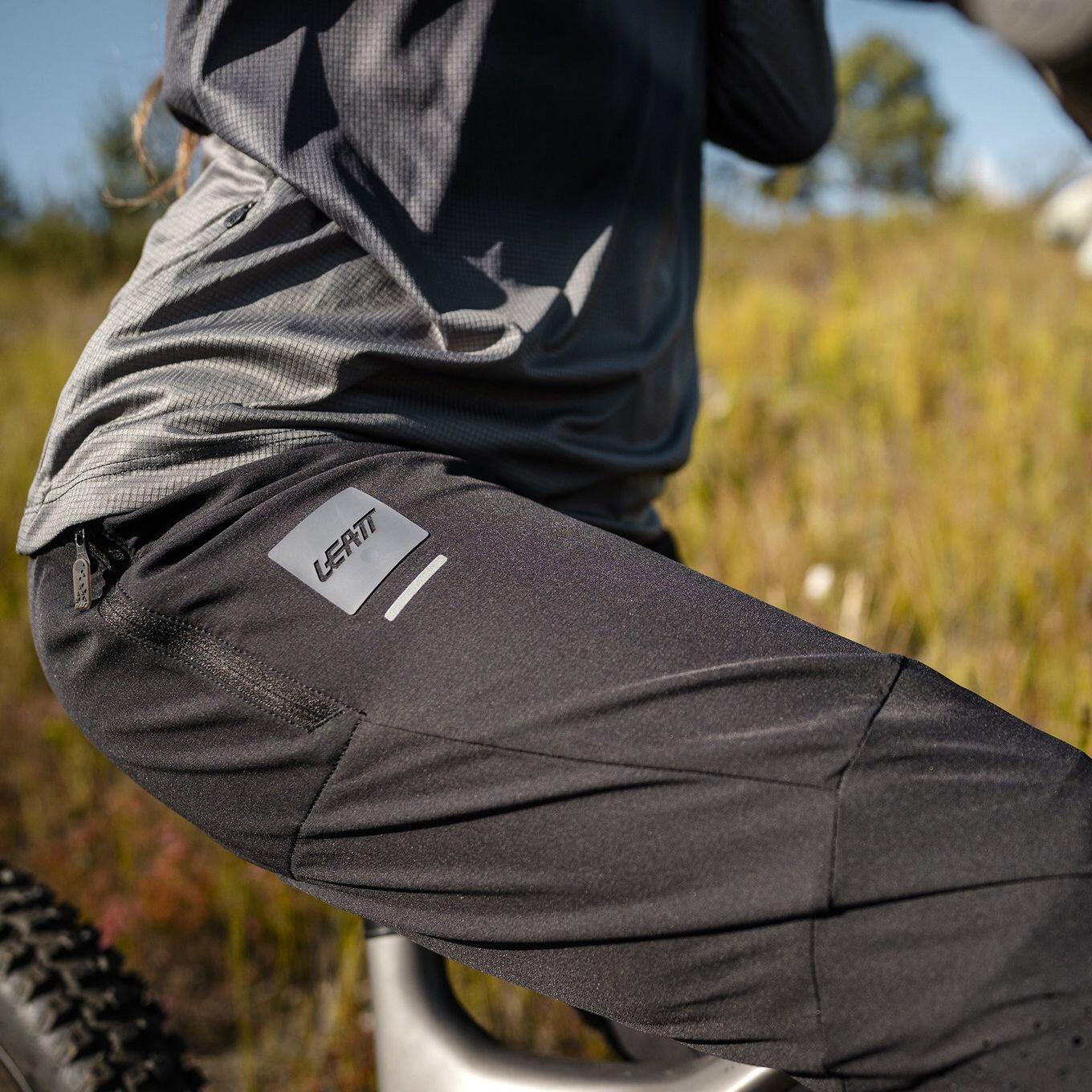 Pantalon avec Peau Leatt Trail 3.0 Noir Femme 3/7