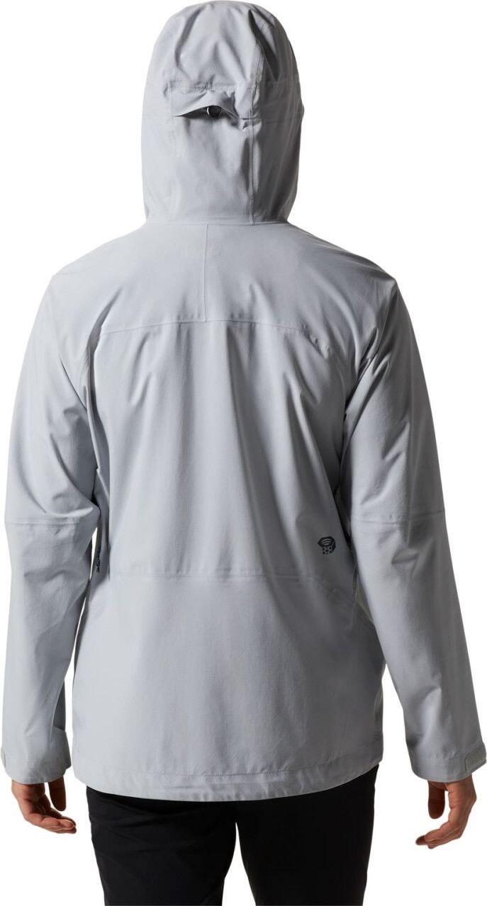 Casaco Ozonic Stretch para mulher Mountain Hardwear Cinzento 2/7