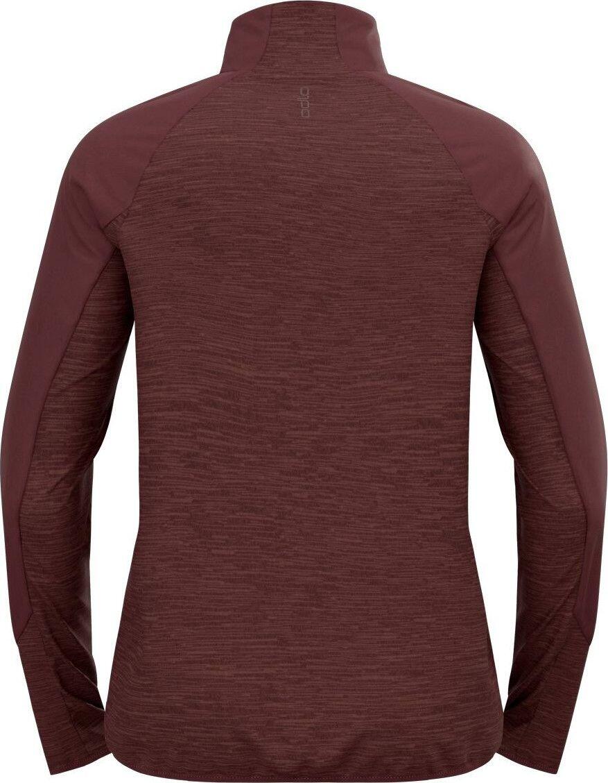 Odlo Run Easy Warm Long Sleeve Jas Paars 2/7