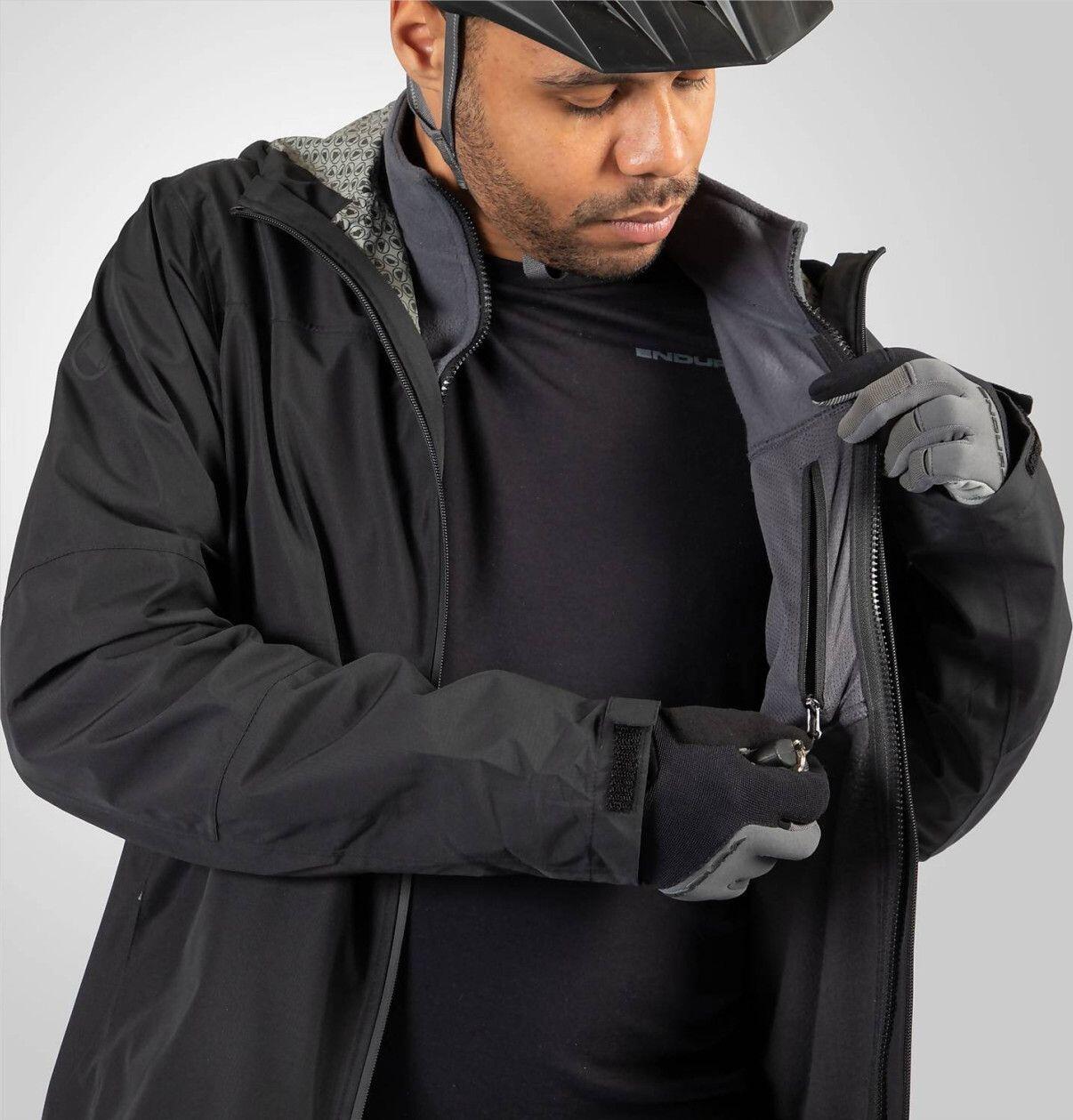 Veste Imperméable Hummvee 3 en 1 Noir 6/7
