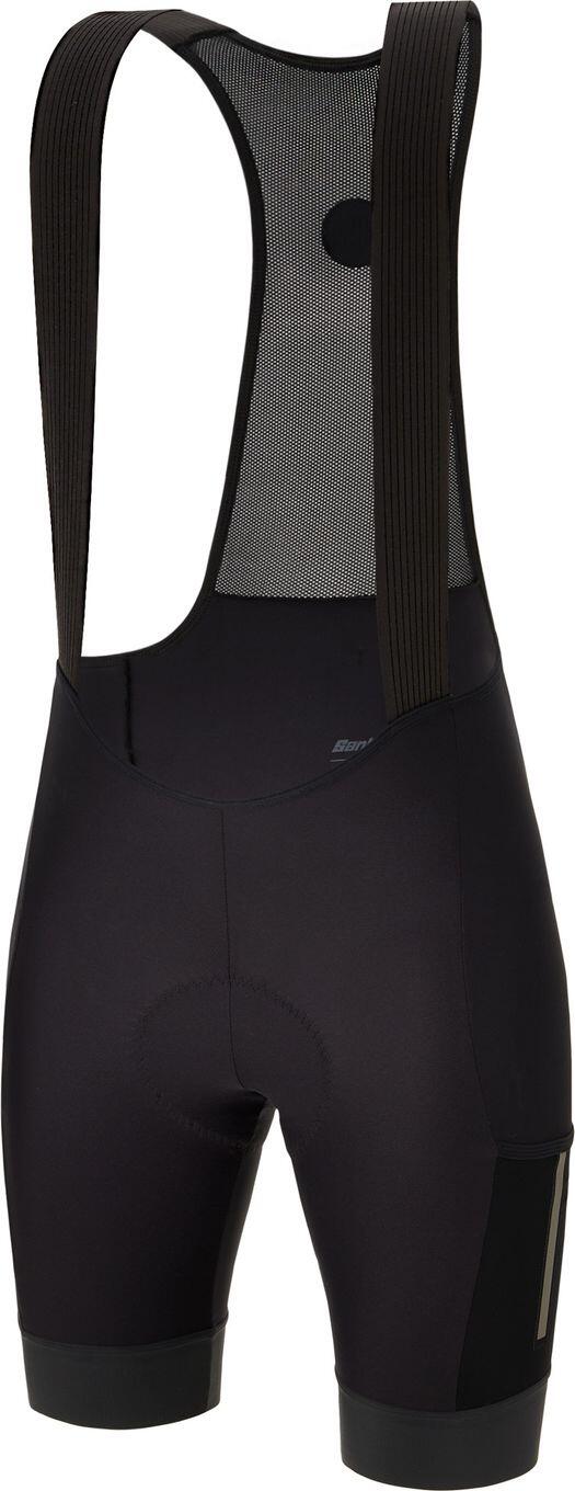 Santini Gravel Women's Bib Calzamaglia Black 2/7