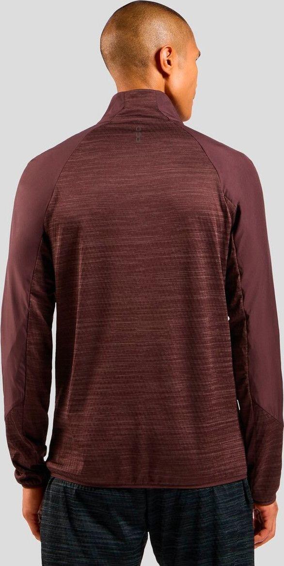 Odlo Run Easy Warm Long Sleeve Jas Paars 5/7