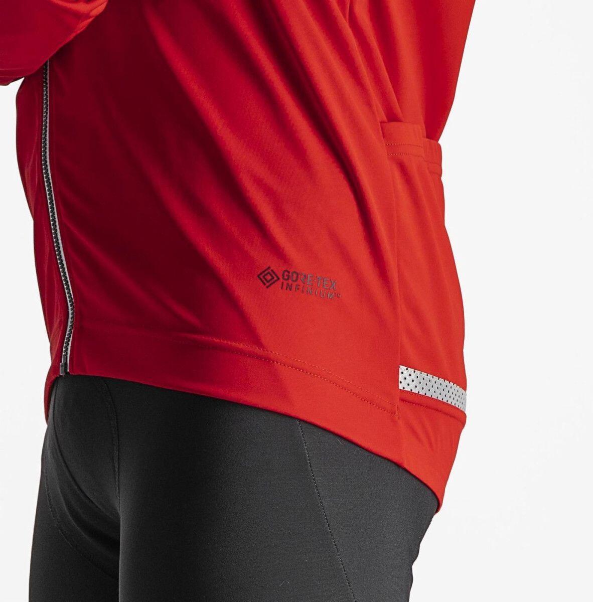 Castelli GO Jacket Red 3/5