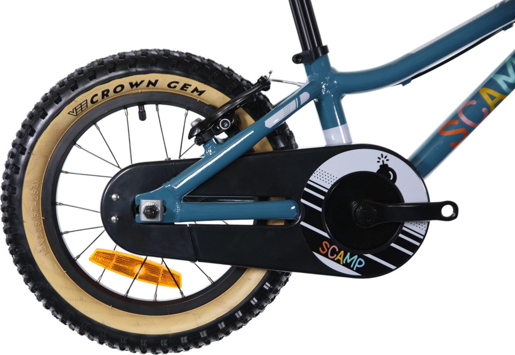 Bicicleta de montanha para crianças Scamp SmallFox Velocidade única 14'' Azul pe 3/5