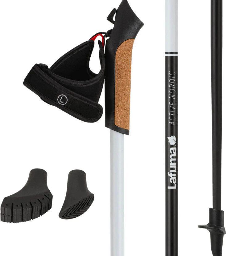 Bastoni Nordic Walking Lafuma Active Nordic Unisex Bianco/Nero 2/4