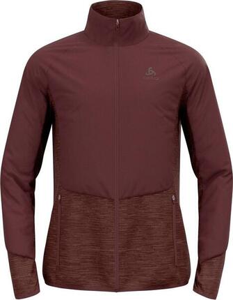 Veste Manches Longues Odlo Run Easy Warm Violet Homme