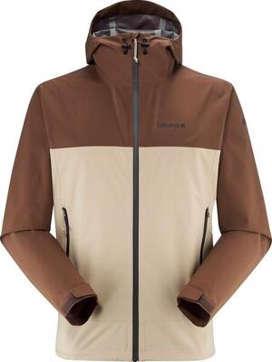 Lafuma shift clim beige/bruin waterdicht jack voor heren