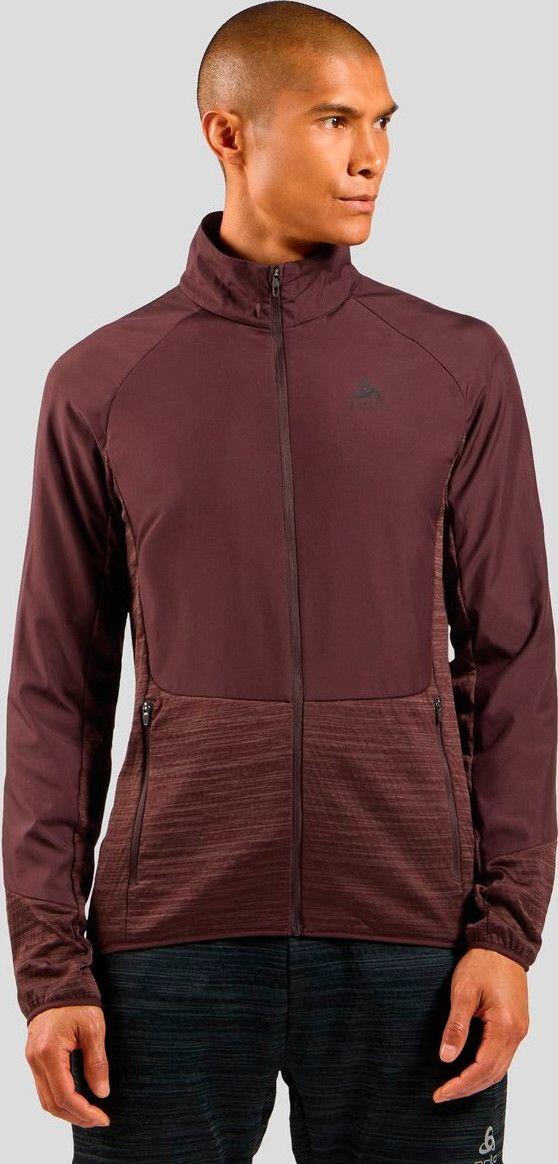 Odlo Run Easy Warm Long Sleeve Jas Paars 4/7