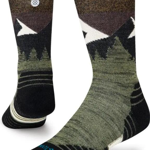 Chaussettes Stance Mid laine Vertes