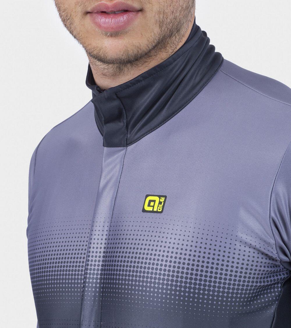 Alé Gradient Long Sleeve Jacket Grey/Black 3/6