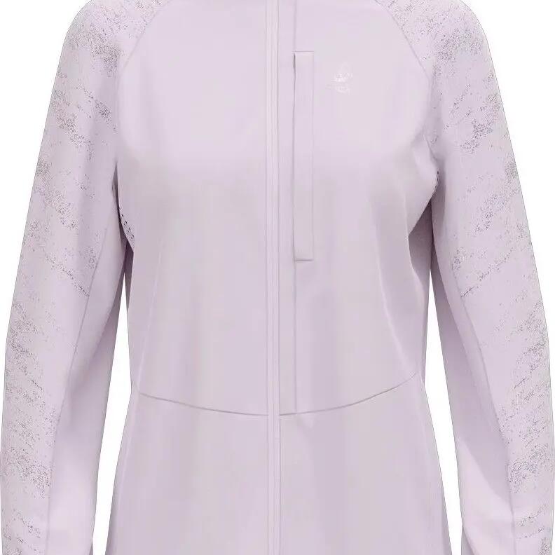 Women's Running Jacket Odlo Zeroweight Pro Warm 2.0 Mauve