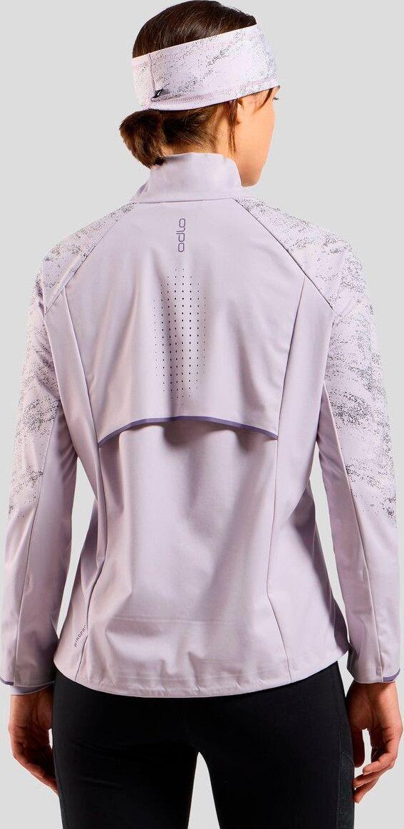Veste Running Odlo Zeroweight Pro Warm 2.0 Mauve Femme 4/7