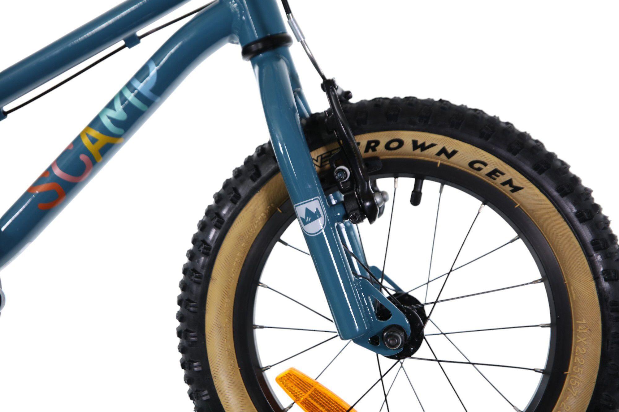 Bicicleta de montanha para crianças Scamp SmallFox Velocidade única 14'' Azul pe 4/5
