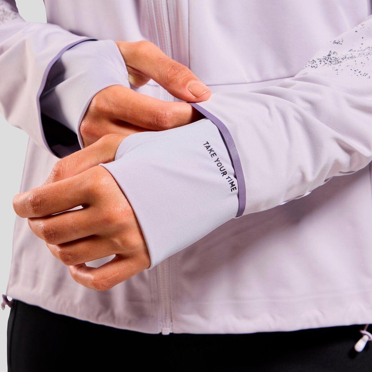 Veste Running Odlo Zeroweight Pro Warm 2.0 Mauve Femme 6/7